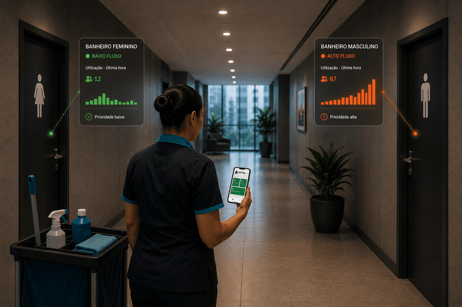 Controle de limpeza: como saber se sua equipe está limpando o lugar certo, na hora certa?